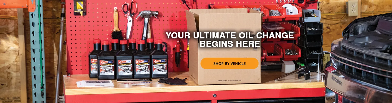 AMSOIL oil change products